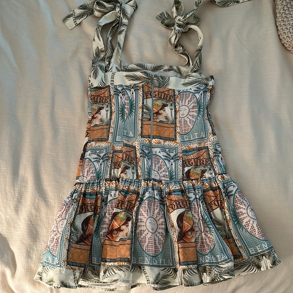 Agua Bendita Multi-Color Mini Dress - Picture 5 of 5